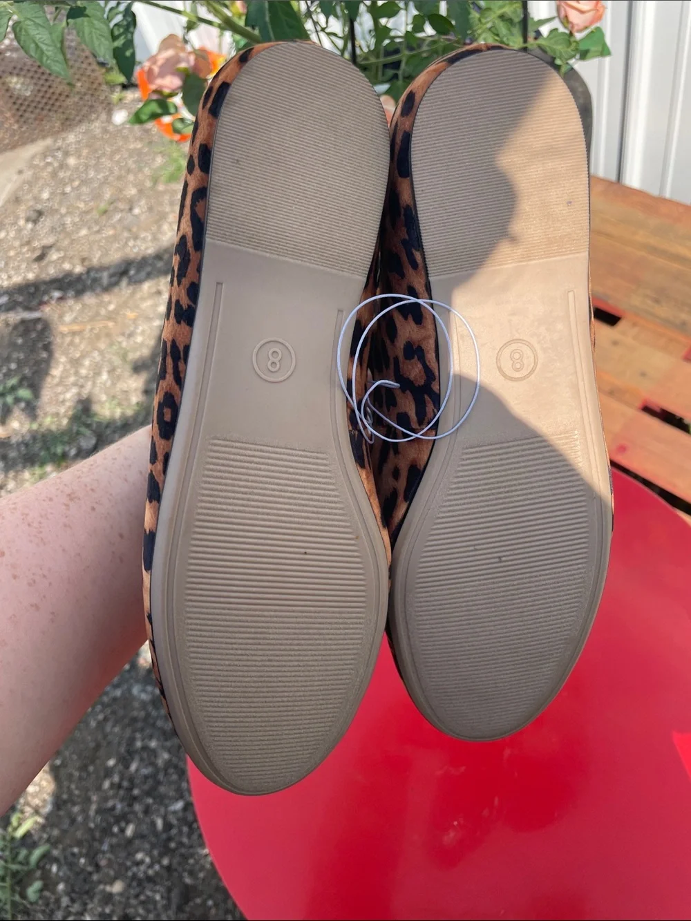 a new day Leopard Print Mary Jane Flats in Brown and Black